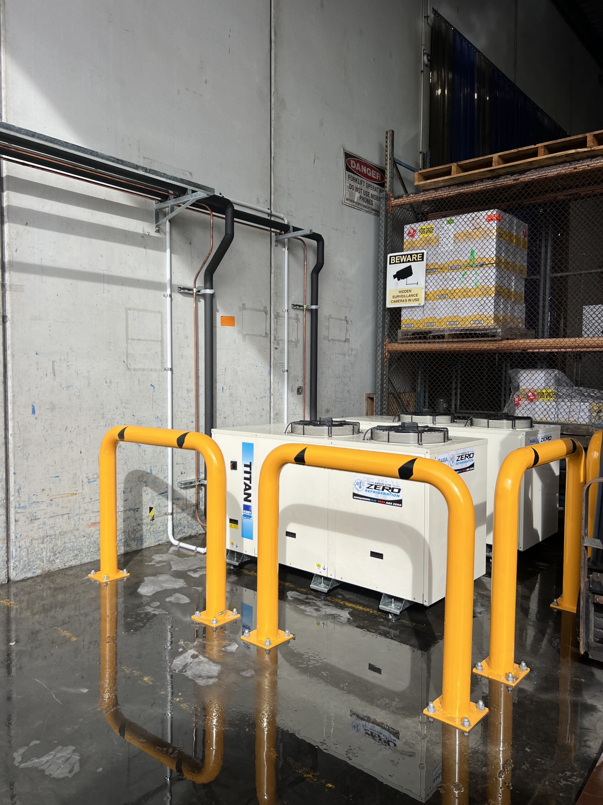 High clearance warehouse